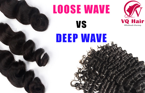 Loose Wave vs Deep Wave Hair - VQ Hair