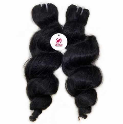 Loose wave remy weave hair bundles - 100% human hair