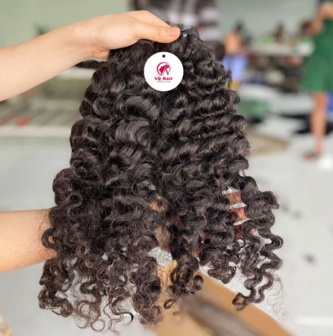 VQhair Raw Burmese Deep Curly Hair 8-32 inch - Burmese