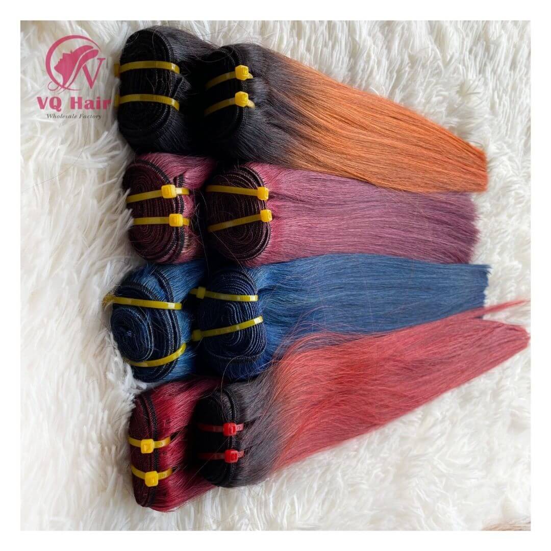 color human hair bundle