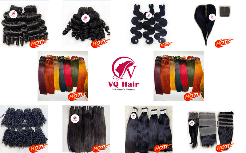 Hot products from Vietnam hair factory