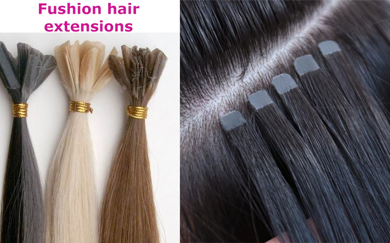 Indian fushion hair extensions hair vendors