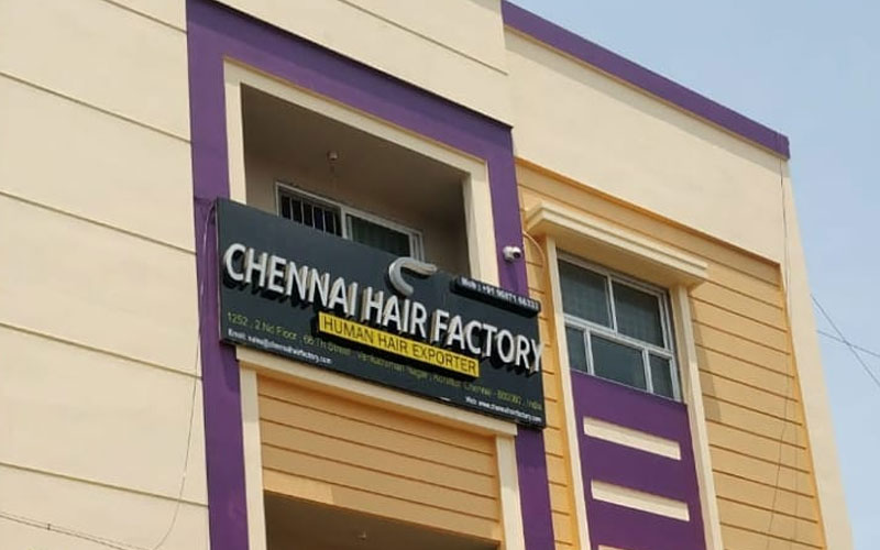 Good Indian hair factory Chennai hair factory