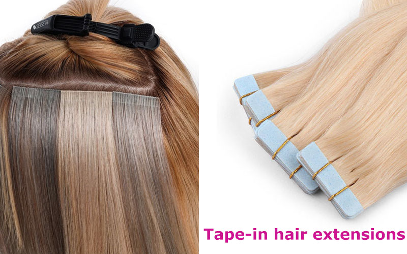 Indian tape in hair extensions hair vendors