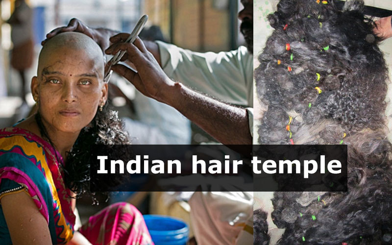 Indian hair temple origin