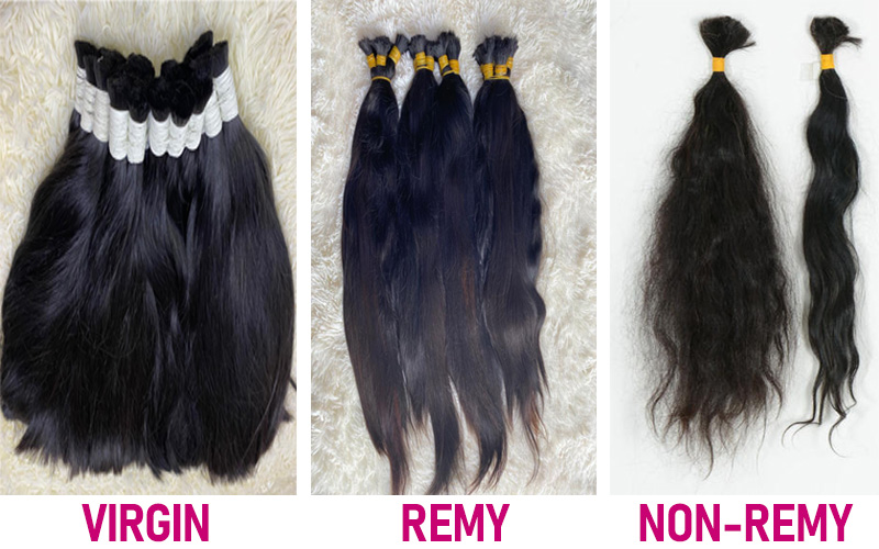 Types of Raw Virgin hair wholesale