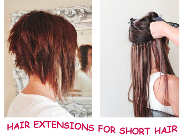 extensions for very short hair